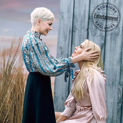 Michelle Williams y Busy Phillips eran Jen Lindley y Audrey Liddell en 'Dawson crece'