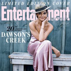 Katie Holmes en la portada especial de la reunión de 'Dawson crece'