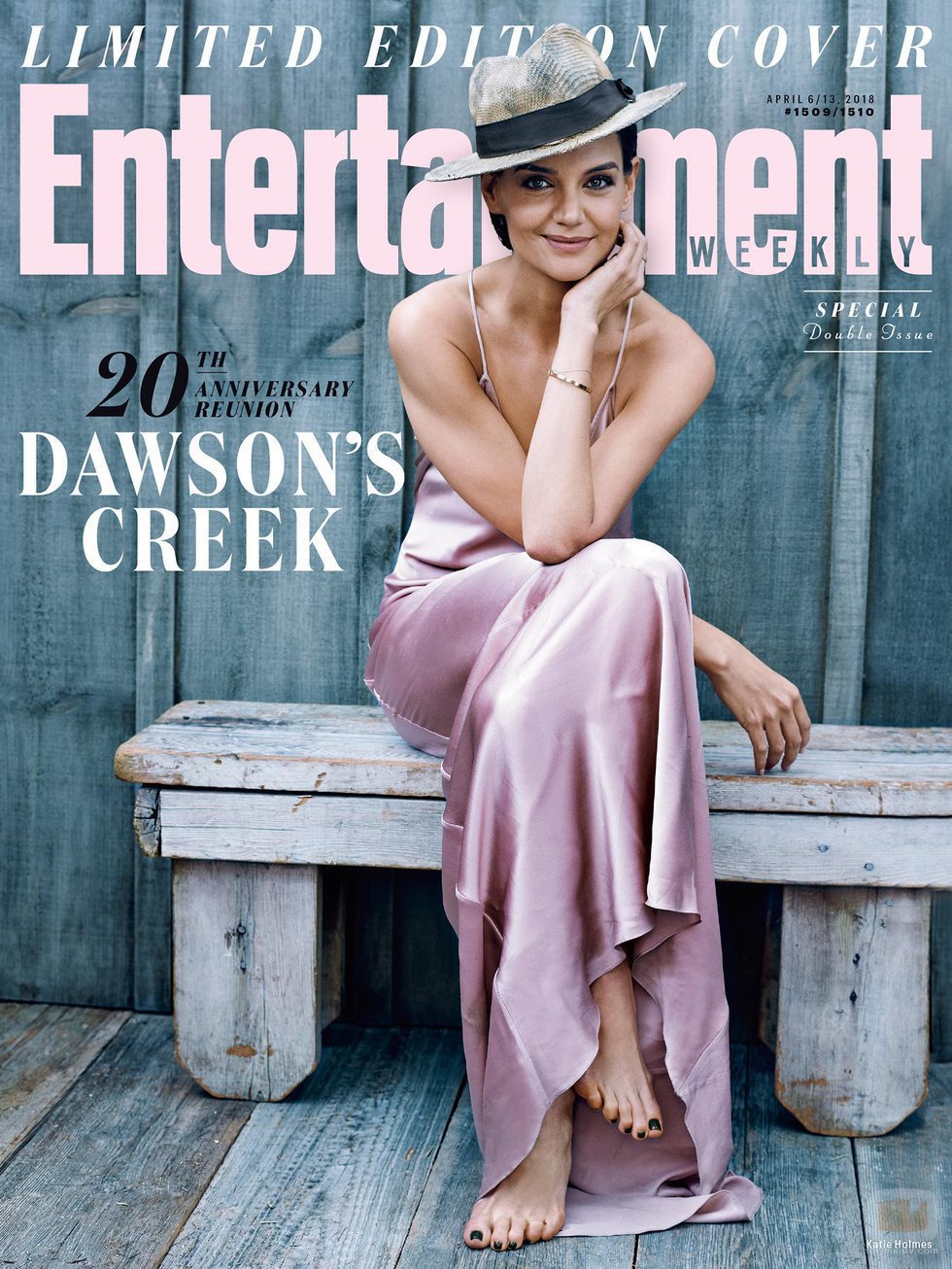 Katie Holmes en la portada especial de la reunión de 'Dawson crece'