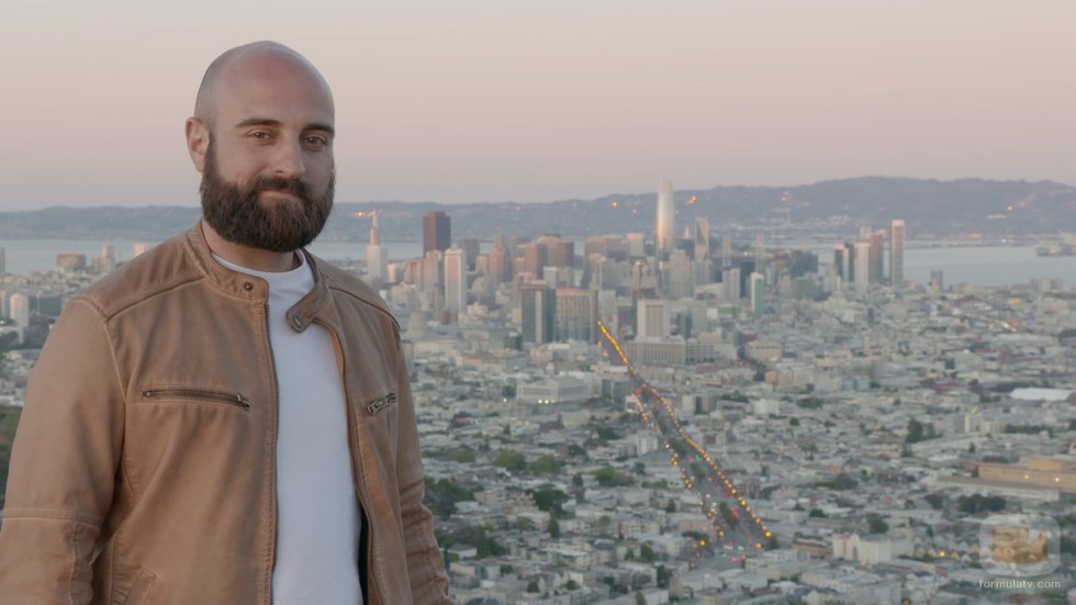 Pedro Mardones, de 'Viajeros Cuatro', en Sillicon Valley