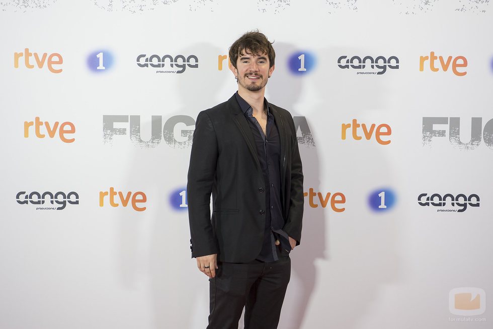 Lander Otaola en el preestreno de 'Fugitiva'