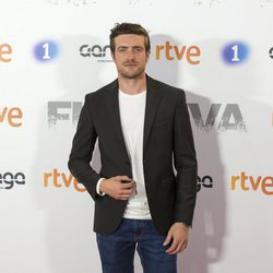 Raúl Mérida en el preestreno de 'Fugitiva'