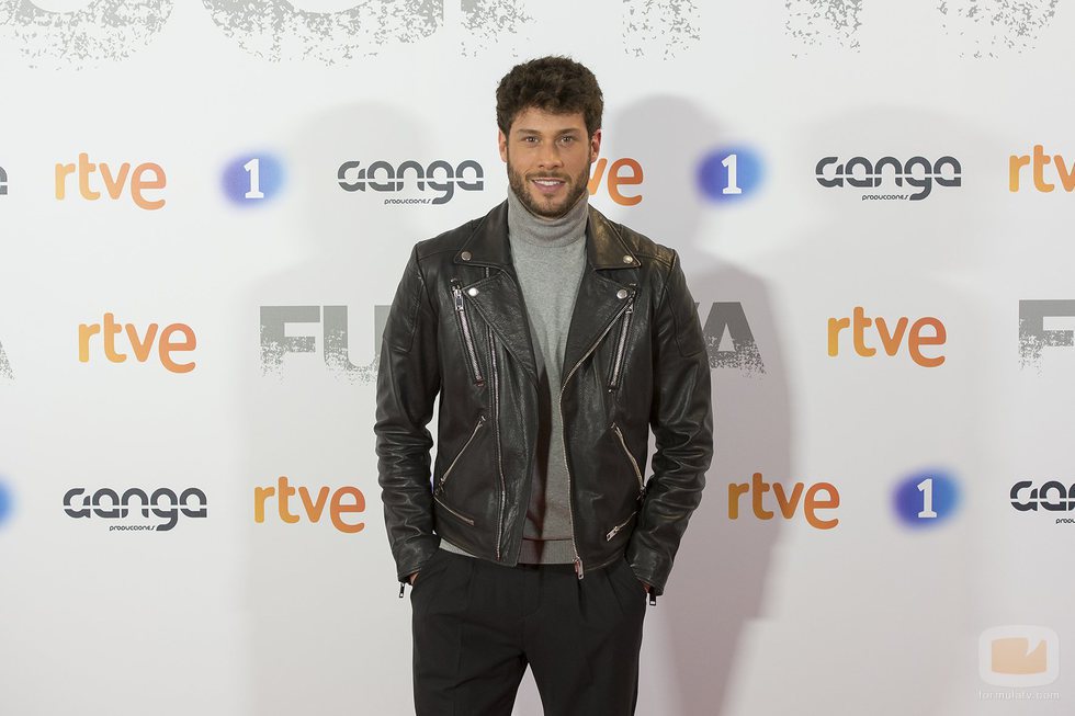 José Lamuño en el preestreno de 'Fugitiva'