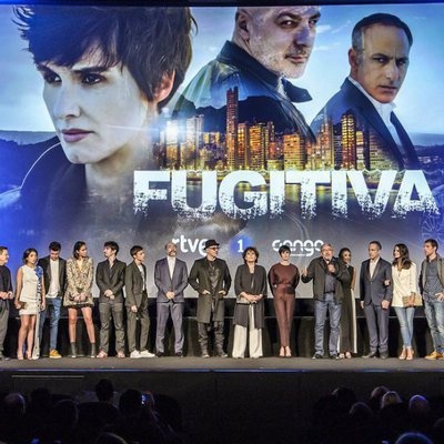 El elenco de 'Fugitiva' presentan la ficción en el cine