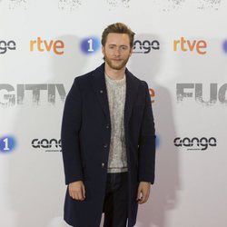 Pablo Rivero posa en la premiere de 'Fugitiva'