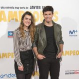Amaia y Alfred en la premiere de "Campeones"