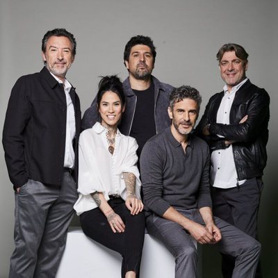Cesc Gay junto al elenco de 'Félix'