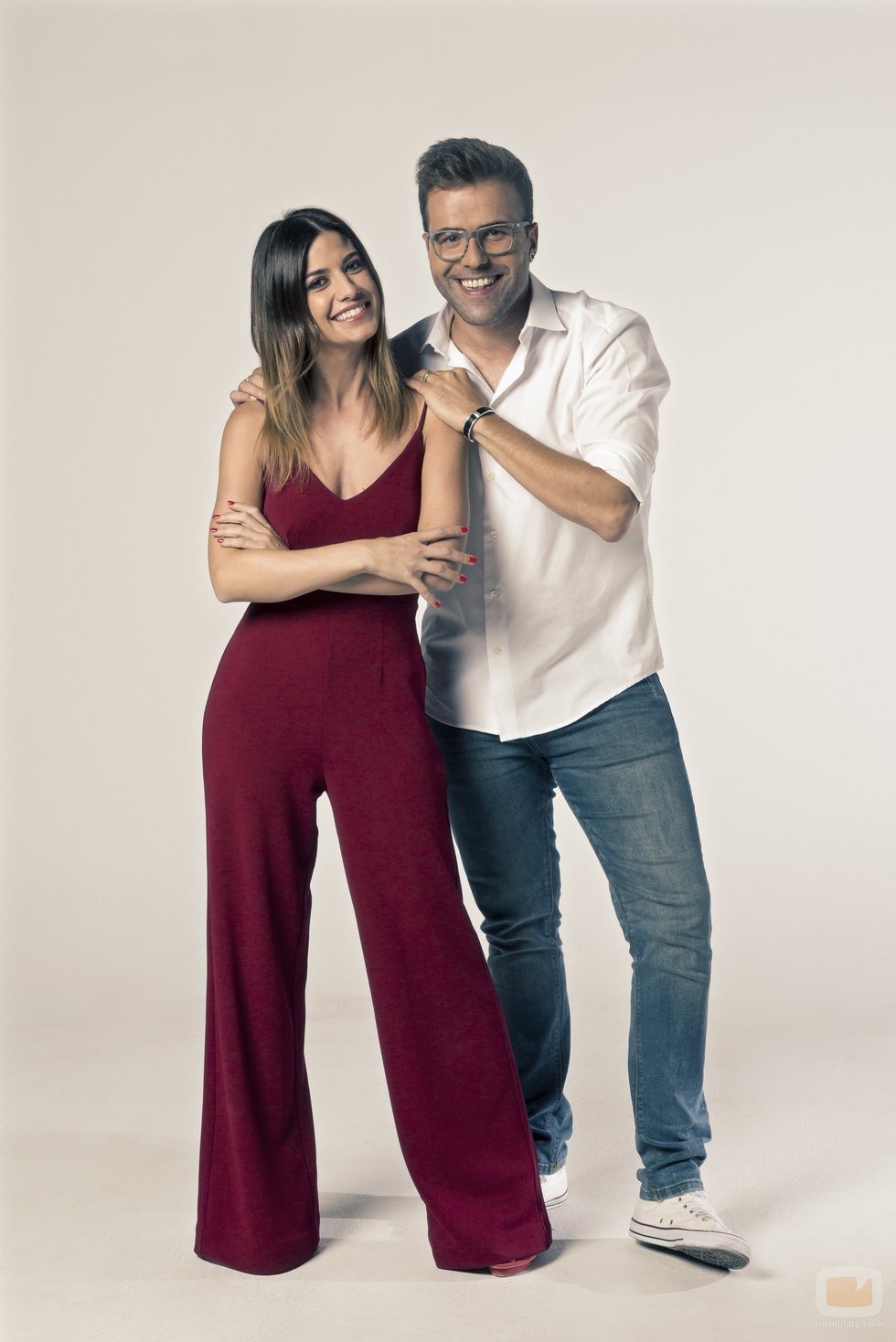 Ares Teixidó y Antonio Jimeno en imágenes promocionales de 'Hazlo por mil'