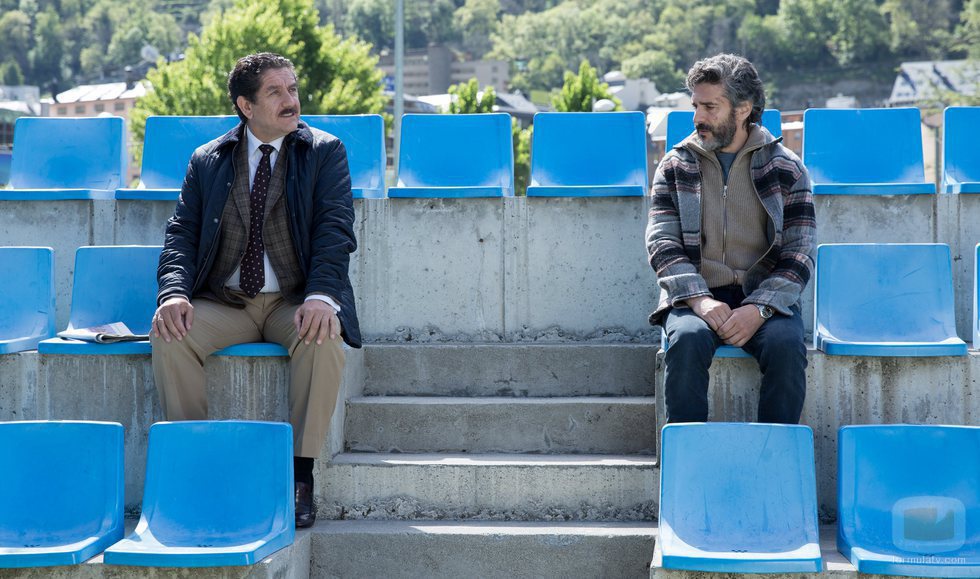 Pedro Casablanc y Leonardo Sbaraglia hablan en 'Félix'