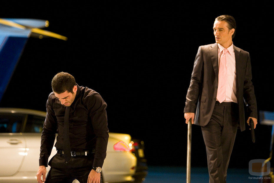 Miguel Ángel Silvestre y Josep Linuesa