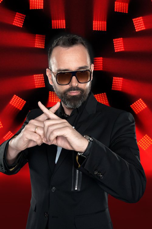 Risto Mejide posa como jurado de 'Factor X'