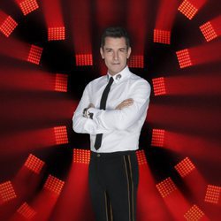Jesús Vázquez posa como presentador de 'Factor X' en Telecinco