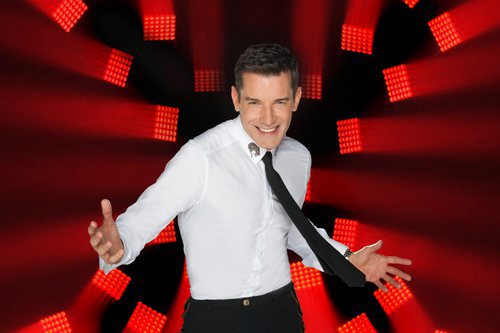 Jesús Vázquez, sonriente presentador de 'Factor X'