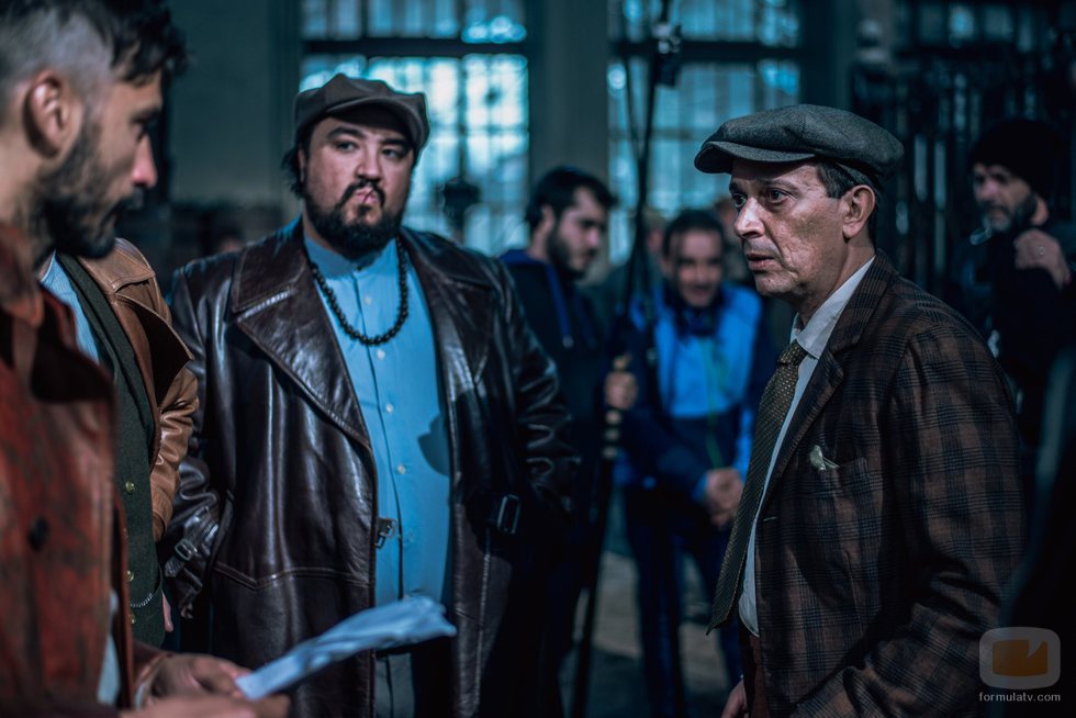 Álex García, Luis Callejo y Franky Martín en 'El Continental'