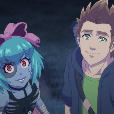 Rubén y Zombierella en el 1x02 de 'Virtual Hero'