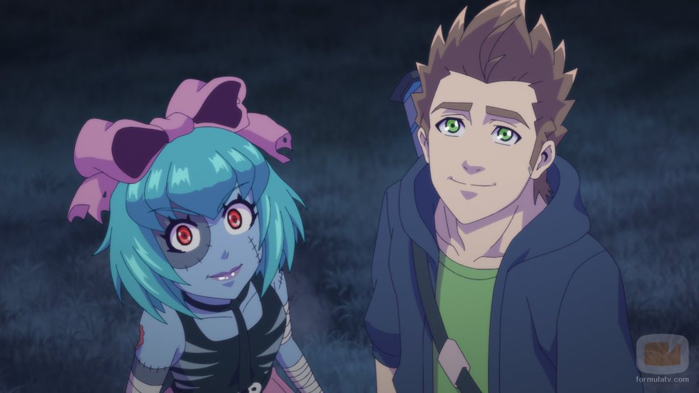 Rubén y Zombierella en el 1x02 de 'Virtual Hero'