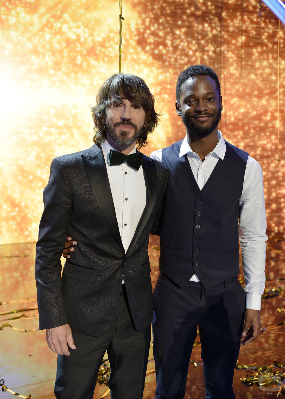 Santi Millán y César Bandon, ganador de 'Got Talent España'