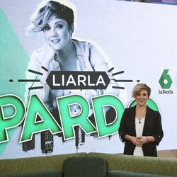 Cristina Pardo en la rueda de prensa de 'Liarla Pardo'