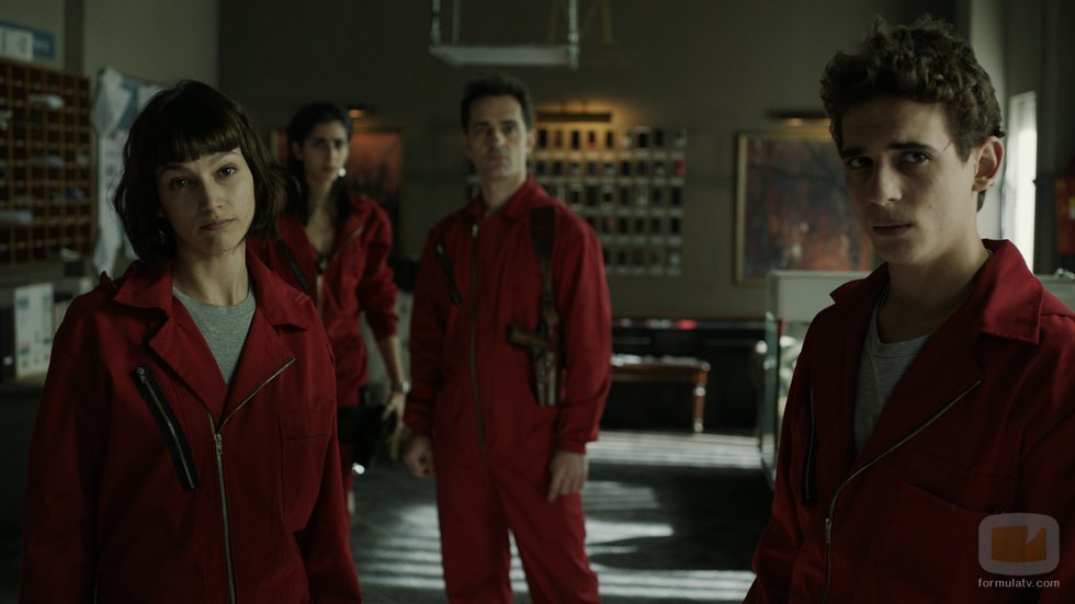 Parte del equipo del Profesor se reúne en el 1x03 de 'La Casa de Papel'