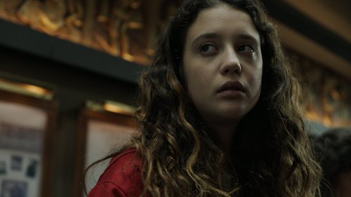 María Pedraza como Alison Parker en el 1x03 de 'La Casa de Papel'