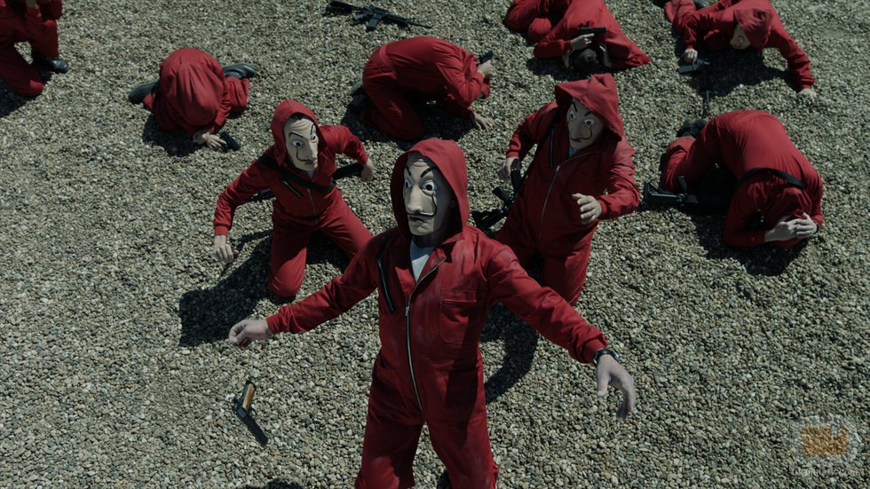 El miedo se apodera de rehenes y atracadores en el 1x03 de 'La Casa de Papel'