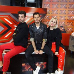 Nando Escribano y sus colaboradores de 'Xtra Factor' en Divinity