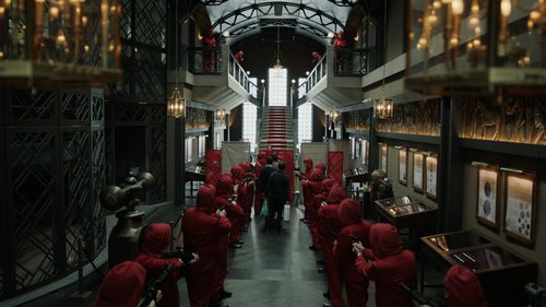 Rehenes y atracadores rodean a los médicos en el 1x04 de 'La Casa de Papel'