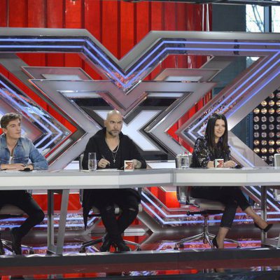 El jurado en el estreno de 'Factor X'
