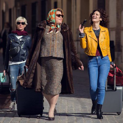 Paquita Salas, Virginia Rodríguez y Lidia San José en la segunda temporada de la serie