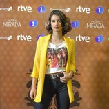 Begoña Vargas en la presentación de 'La otra mirada'