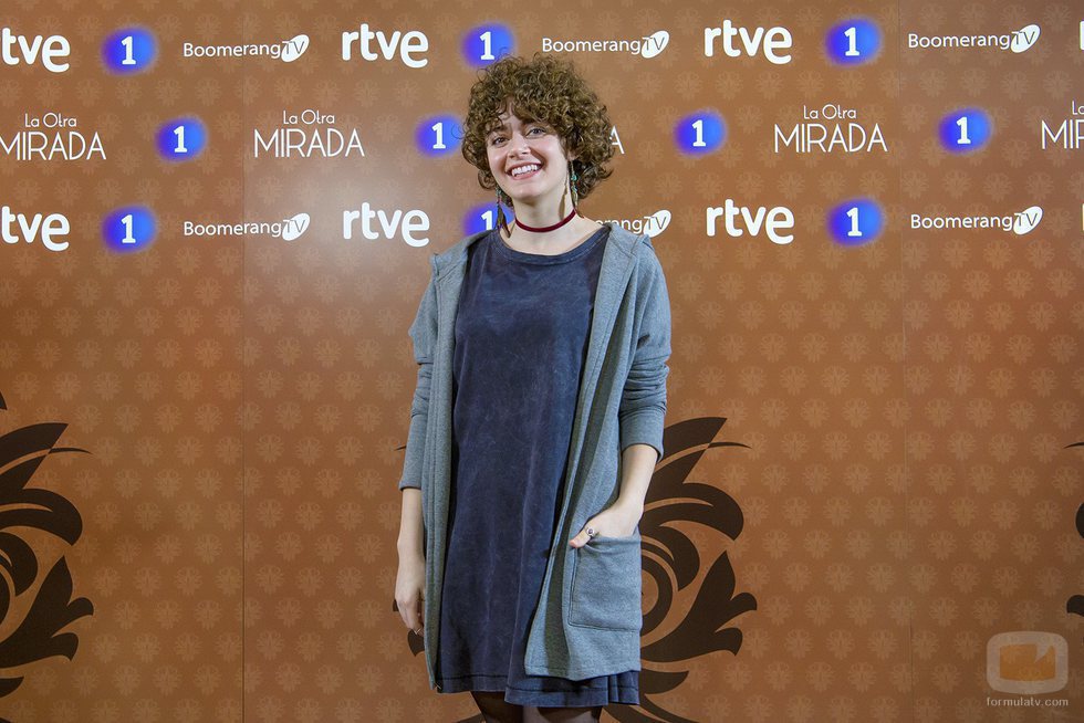 Elena Gallardo en la presentación de 'La otra mirada'