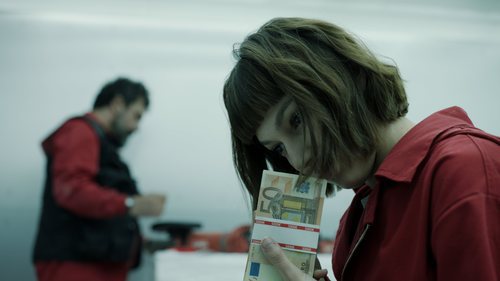 Moscú y Tokio es una de las cámaras que guardan los billetes en el 1x06 de 'La Casa de Papel'