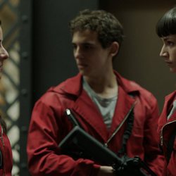 Mercedes habla con Tokio y Río en el 1x09 de 'La Casa de Papel'