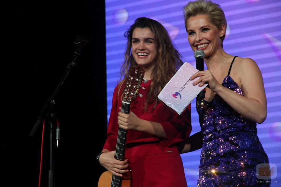 Amaia y Soraya Arnelas en la ESPreParty 2018
