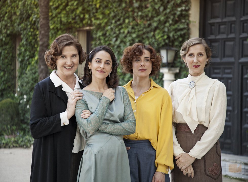 La protagonistas de 'La otra mirada', la serie de época de La 1