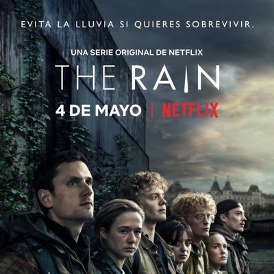 Póster de 'The Rain', la primera serie original danesa de Netflix