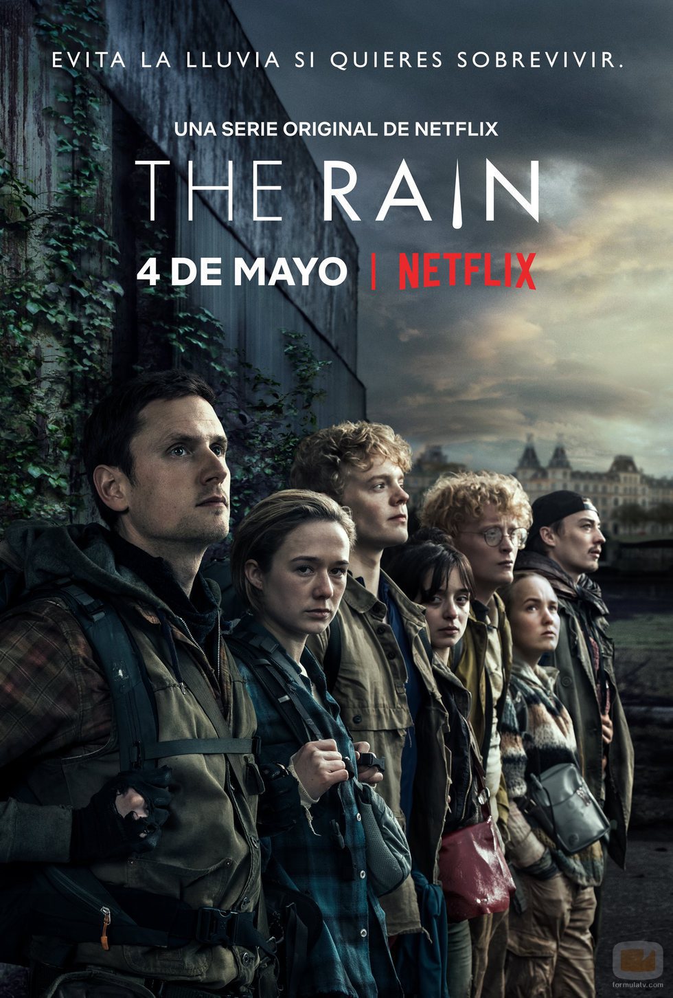 Póster de 'The Rain', la primera serie original danesa de Netflix