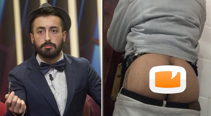 Aritz, concursante de 'GH 16', enseña el culo en redes sociales