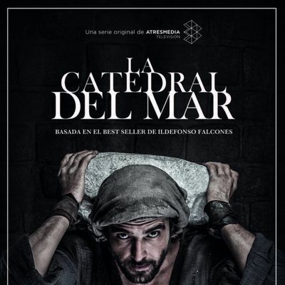 Póster de 'La catedral del mar' protagonizado por Aitor Luna
