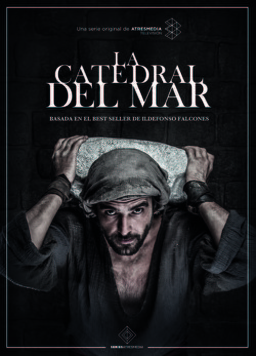 Póster de 'La catedral del mar' protagonizado por Aitor Luna 