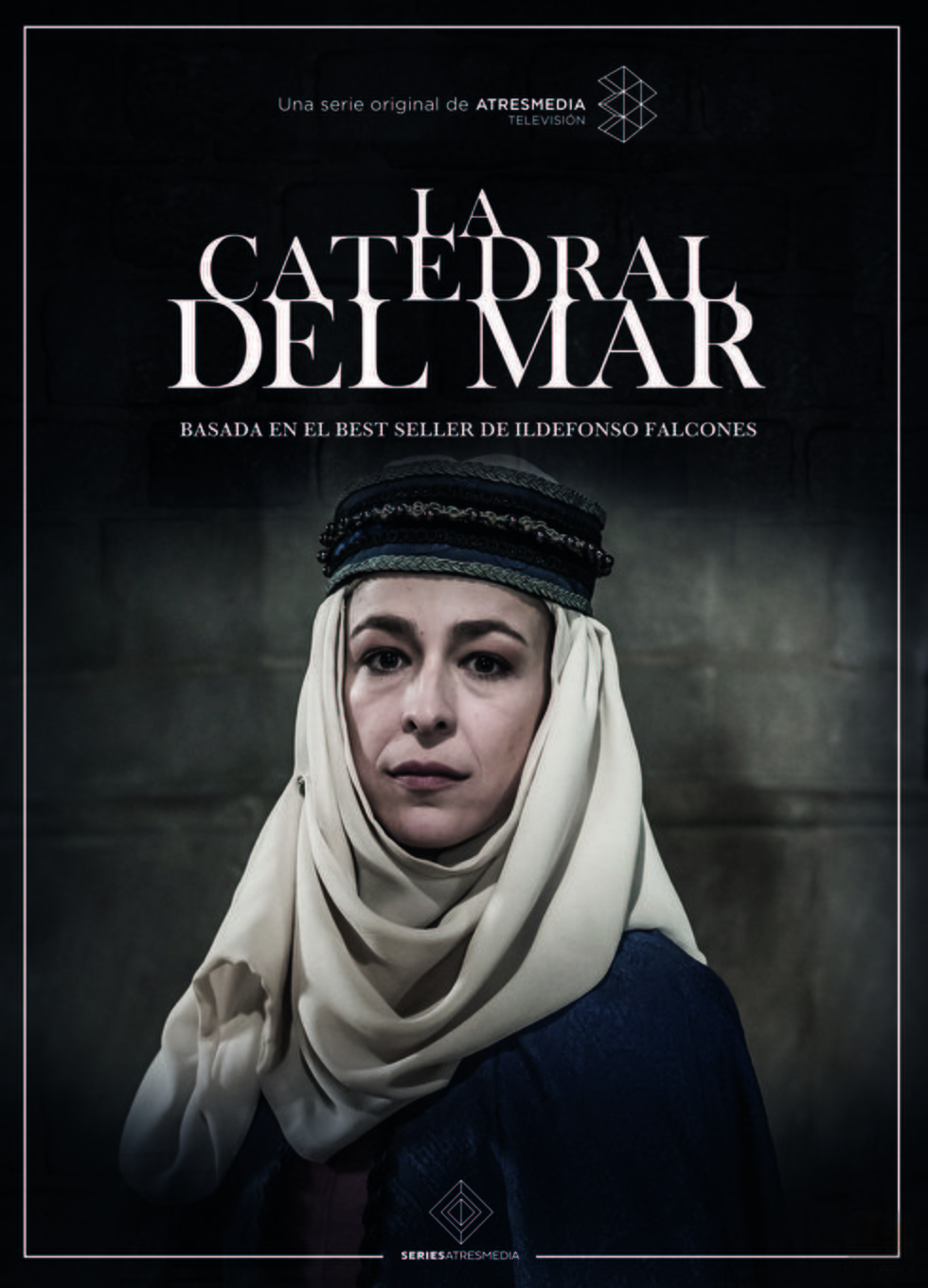 Póster de Silvia Abascal en 'La catedral del mar'