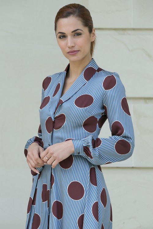 Michelle Calvó posa como Paula Campillo en 'Secretos de Estado'