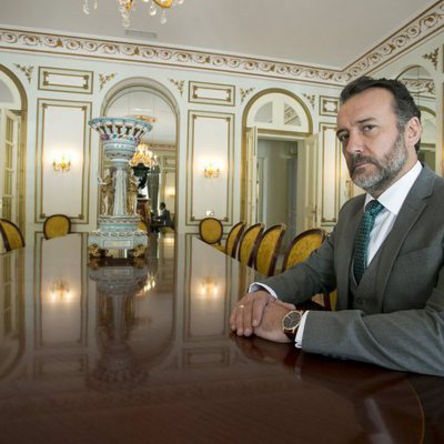 José Luis García Pérez posa como Gutiérrez Casas en 'Secretos de Estado'