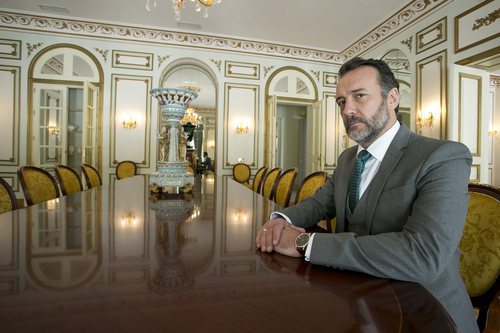 José Luis García Pérez posa como Gutiérrez Casas en 'Secretos de Estado'