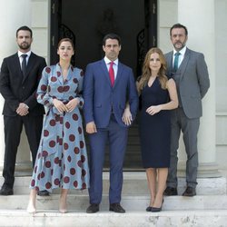 Jesús Castro, Michelle Calvó, Emmanuel Esparza, Miryam Gallego y José Luis García Pérez en 'Secretos de Estado'