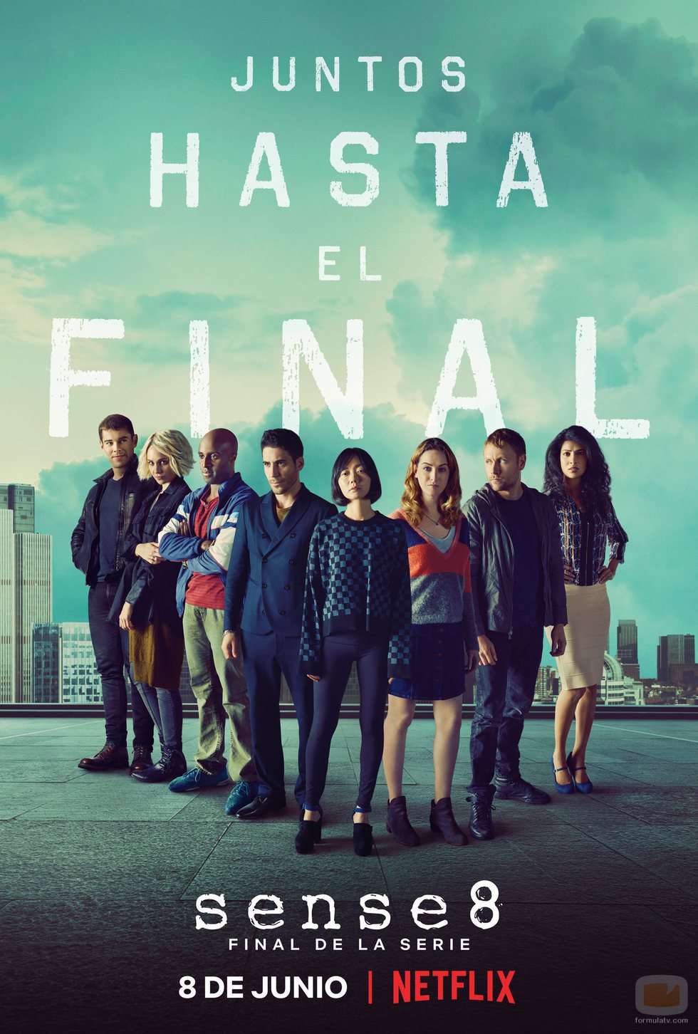 Póster episodio final de 'Sense8'
