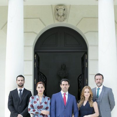 Todos los protagonistas de 'Secretos de Estado' posan para los medios