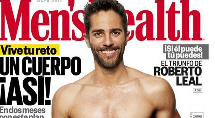 Roberto Leal, portada de mayo 2018 de Men's Health