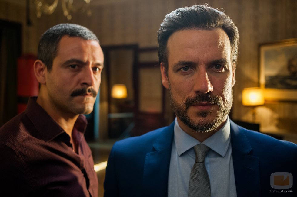 Tomás y Daniel, dos de los hijos de Abraham Guerrero en 'Gigantes'