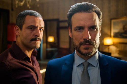 Tomás y Daniel, dos de los hijos de Abraham Guerrero en 'Gigantes'